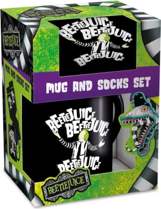 Beetlejuice coffret cadeau homme tasse et chaussettes