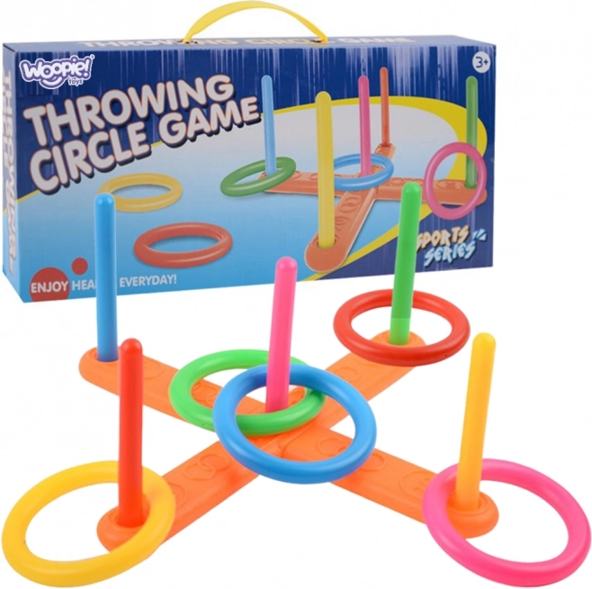 Woopie anneaux de lancer Serso – jeu familial pour entraîner l’adresse
