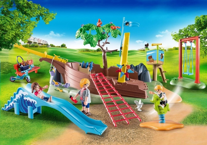 PLAYMOBIL® City Life 70741 Speeltuin met scheepswrak