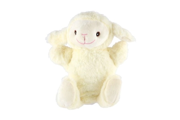 Knuffel diertje handpop - 1st