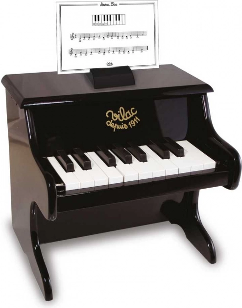 Vilac houten zwarte kinderpiano