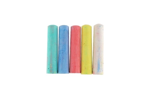 Gekleurde stoepkrijtjes - 15 stuks