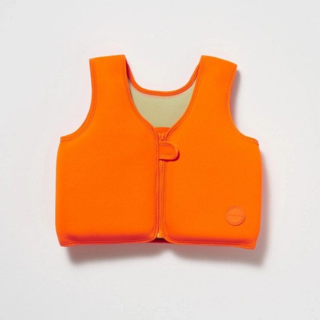 Zwemvest (3-6 jaar) - Sonny het Zeedier Neon Oranje