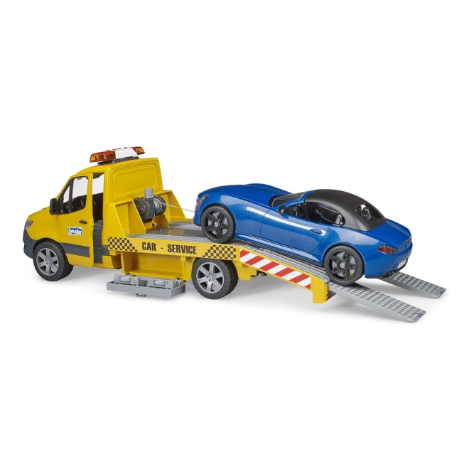 Rampe fonctionnelle avec rails extensibles et cales