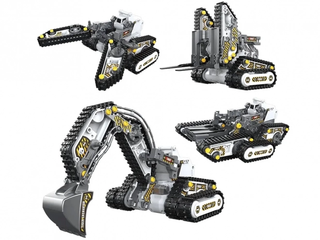 176-ele RC0665 Set afstandsbediening 4-in-1 voor opvouwbare bouwmachines