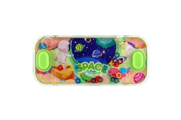 Water spel puzzel 15x7cm plastic ruimte 4 soorten 24st in doos