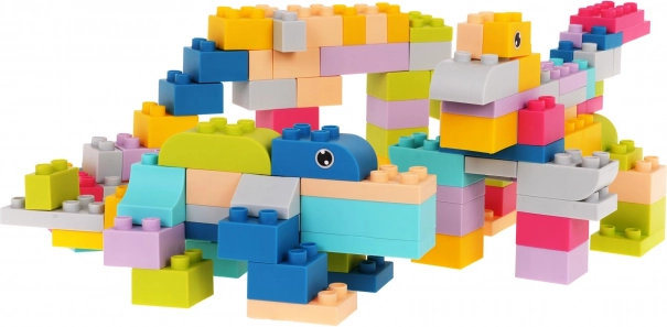 Set of Soft Blocks for Children 126 pcs