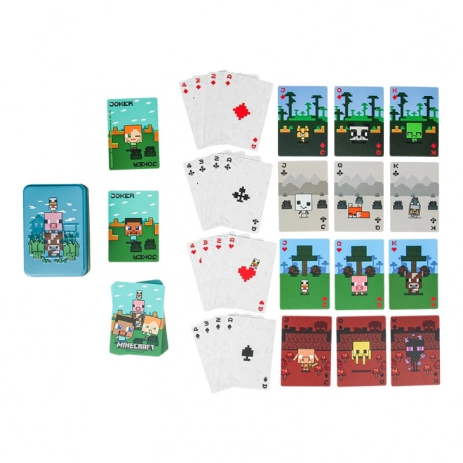 Animal Playing Cards Minecraft Edition