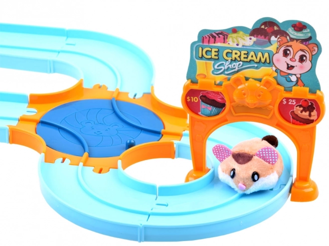 Interactieve hamsterspeelbaan - accessoire voor ijssalon ZA3989