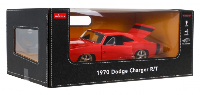Modelauto 1970 Dodge Charger R/T 1:16 met afstandsbediening