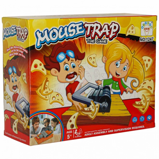 Vang de kaas: leuk spel voor kinderen