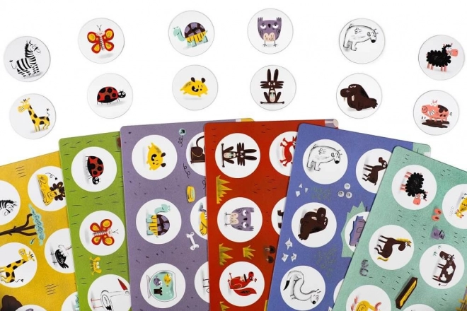 Captain Smart - Kinderspel Loto: Dieren