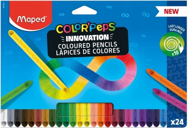 Maped Color'Peps Infinity Crayons 24 pcs