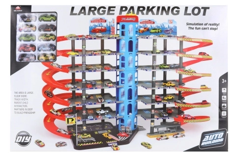 Garage met autootjes