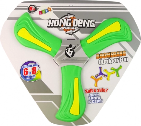 Green Flying Boomerang for Kids