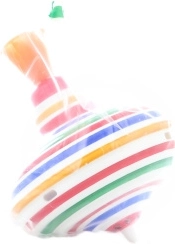Colorful Tin Spinning Top 13.5 cm