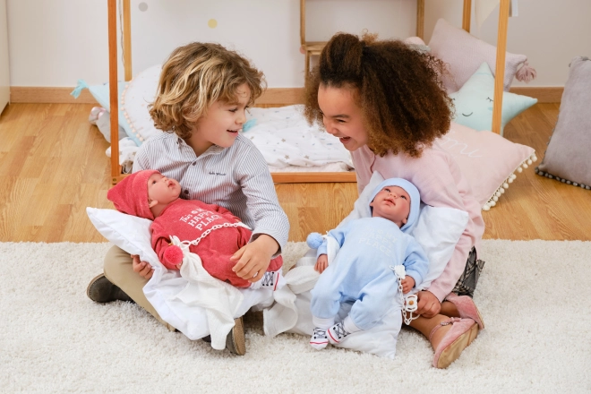 Llorens M844-54 tenue pour poupée bébé NEW BORN taille 43-44 cm
