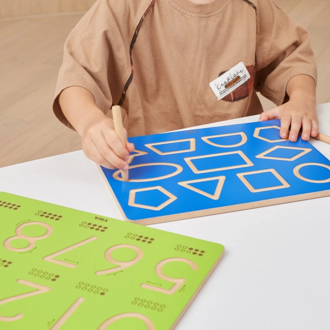 Viga schrijfplank voor oefenen van kleine letters