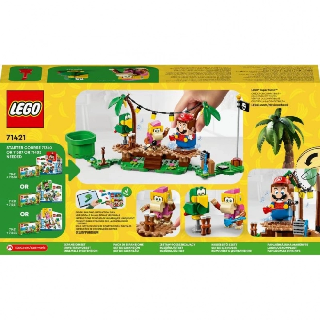 LEGO Super Mario Jungle concert Dixie Kong