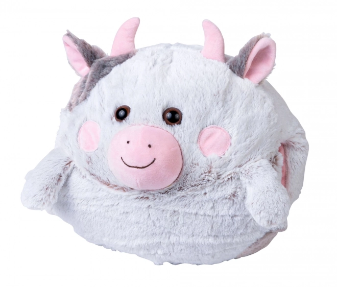 Knuffelig warm kussen Cozy Noxxiez Koe 3 in 1
