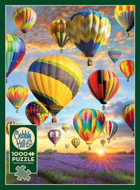 COBBLE HILL Puzzel Luchtballonnen 1000 Stukken
