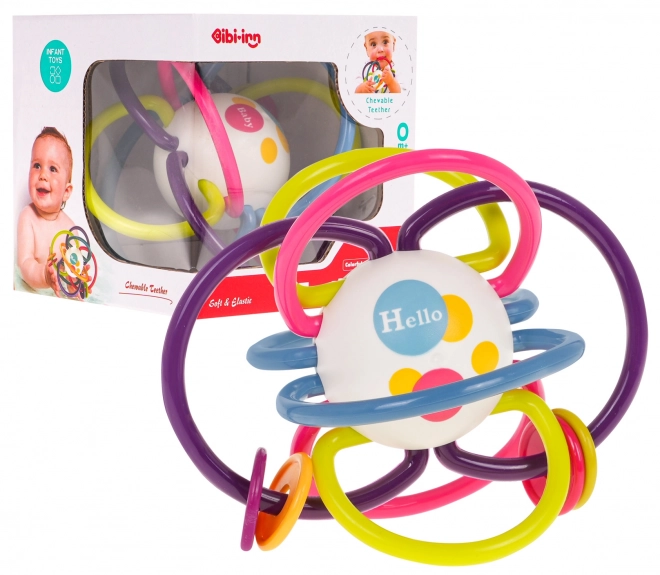 Multifunctioneel rubberen bijtspeeltje