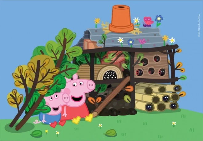 Puzzel Varken Peppa 2x60 stuks