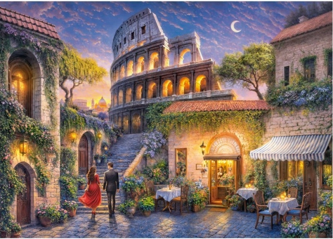 Puzzel Romantisch Rome 1000 stukjes