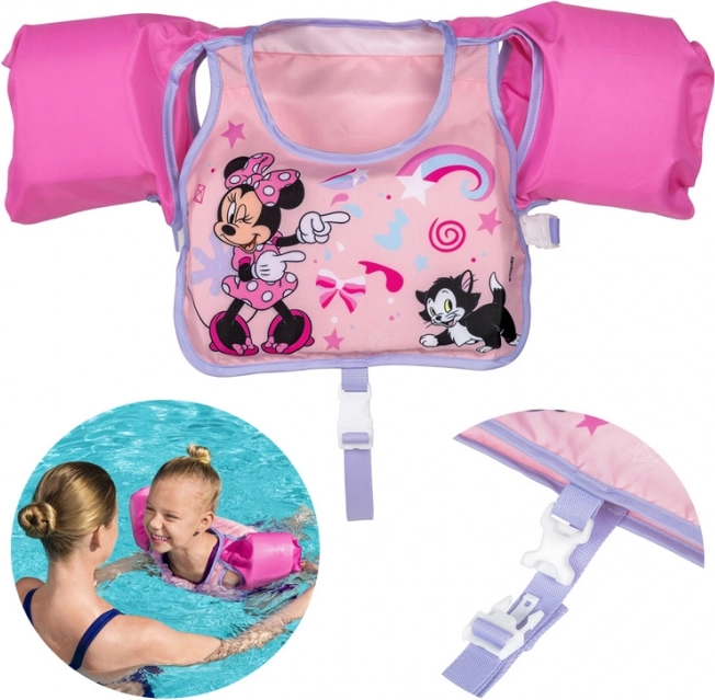Children's Swimming Vest with Sleeves Minnie Mouse 3-6 years