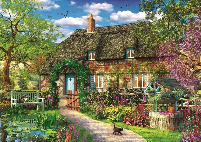 Puzzle 2000 pièces - Maison de campagne