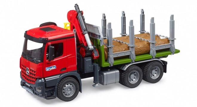 Bruder Log Trailer with Hydraulic Arm