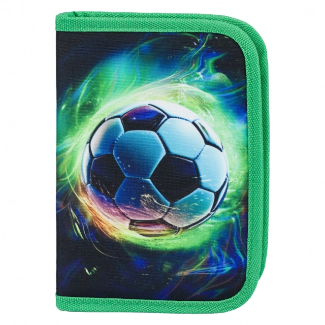 baagl set scolaire zippy joueur de football – cartable, trousse et sac