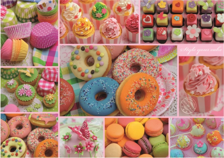 EDUCA Puzzle Sweet Party 500 pieces