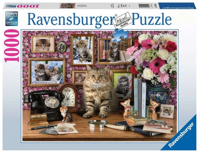Puzzel Mijn lieve kat 1000 stukjes