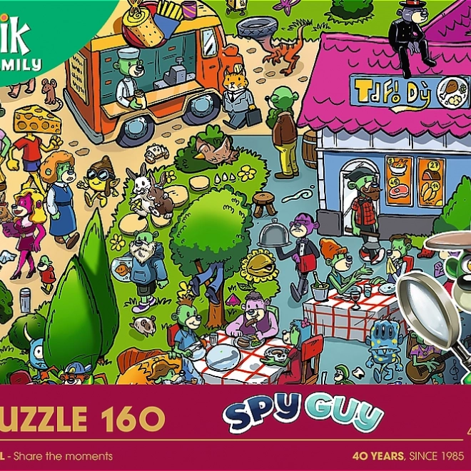 Puzzle Treflíci: Spion Typ 160 Teile