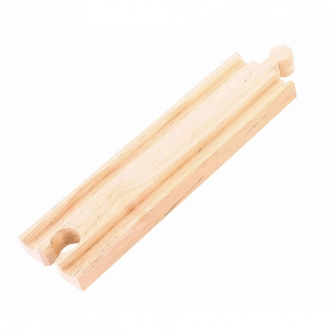 Mittlere gerade Holzschienen Bigjigs Rail 16 cm