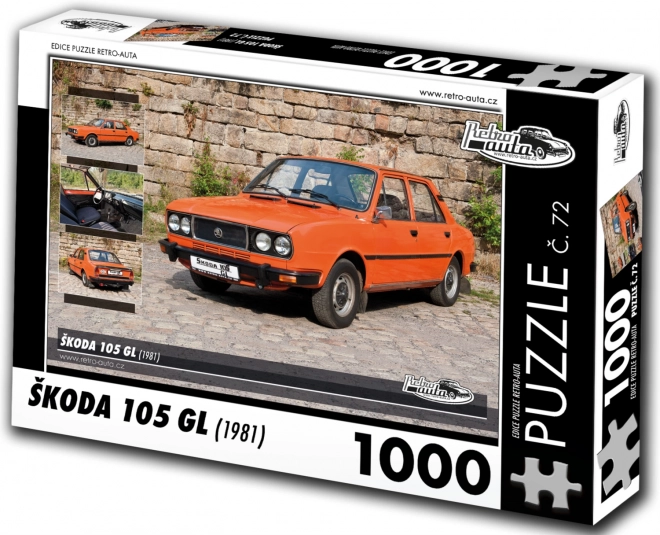 Puzzle Škoda 105 GL 1981 - 1000 pieces