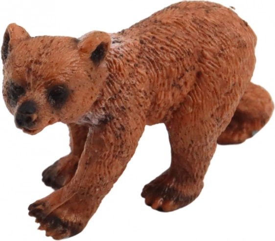 Ensemble de figurines réalistes d'animaux sauvages