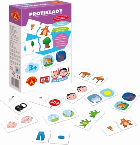 Spel naar school – tegenstellingen voor kinderen van 3–6 jaar