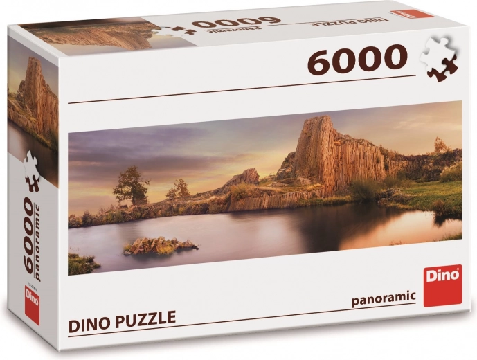 Panoramisch beeld van Panská skála