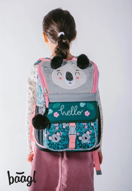 BAAGL SET 5 Zippy Baby Koala: boekentas, etui, zak, mappen, box