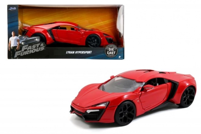 Fast & Furious Lykan Hypersport Car 1/24