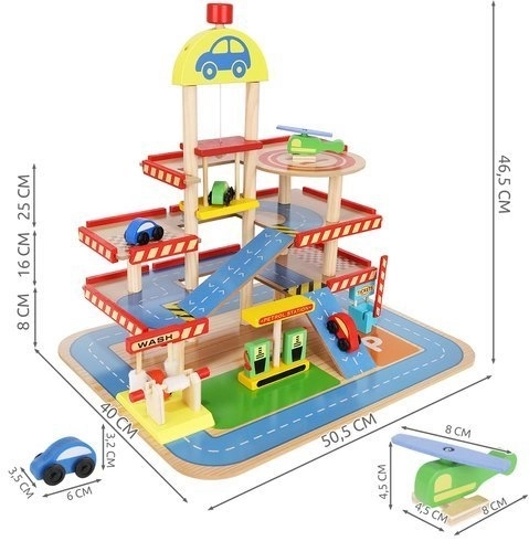 Houten parkeergarage