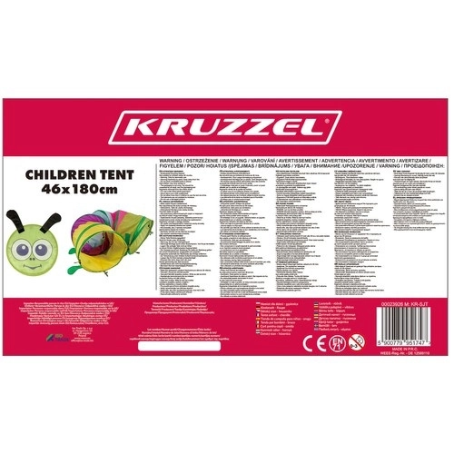 Kinder tent - rups Kruzzel 23926