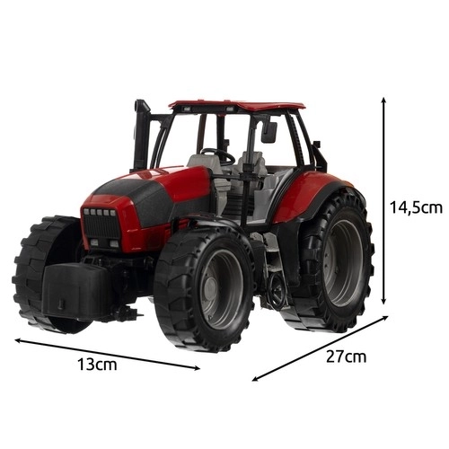 Landbouwtractor met aanhanger 24711