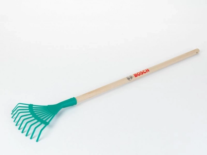 Bosch Gartenrechen mit Holzstiel