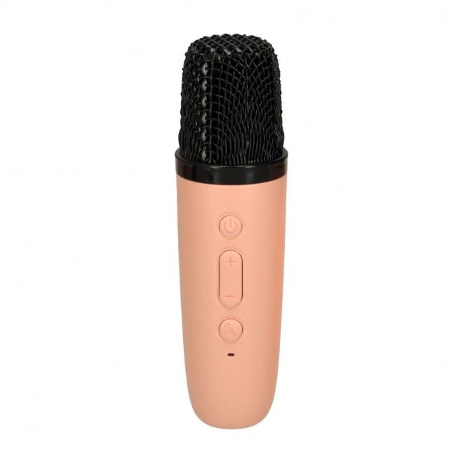 Karaoke Set with Bluetooth Speaker and Microphone Pink