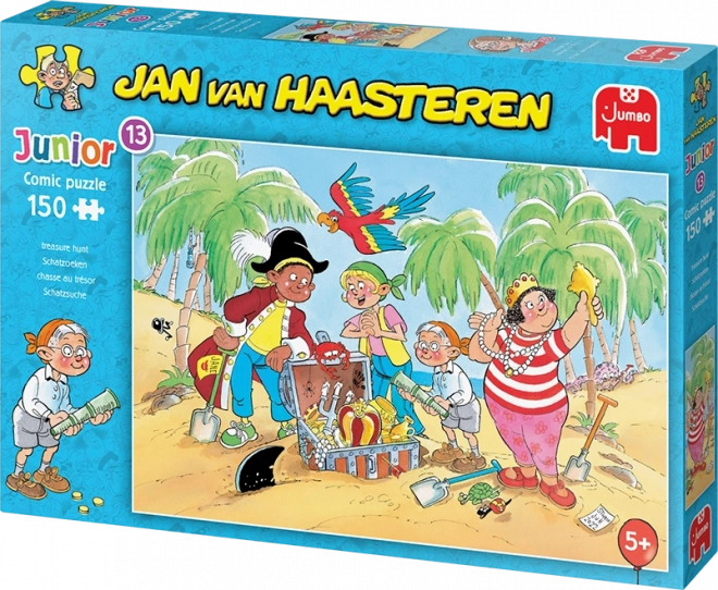 JUMBO Puzzel JvH Junior 13: Jacht op de schat 150 stukjes