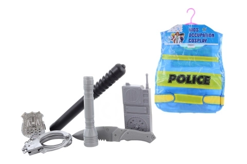 Politie Kostuum 34 x 40 cm