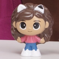Minifiguurtje van Gabi's kattenhuis